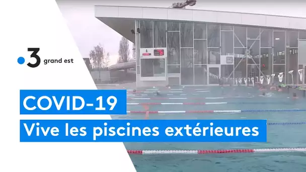 Strasbourg : le bonheur de nager dans une piscine extérieure en temps de Covid