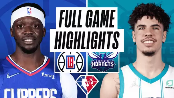 CLIPPERS at HORNETS | FULL GAME HIGHLIGHTS | January 30, 2022