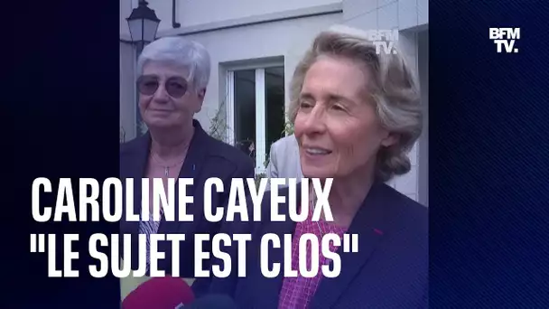 Accusée d’homophobie, Caroline Cayeux estime que « le sujet est clos »