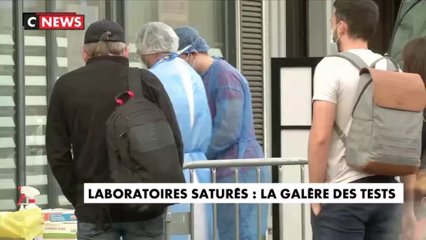 Laboratoires saturés : la galère des tests