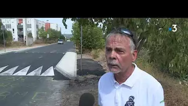 Cournonsec : mobilisation contre un dos d'âne hors normes