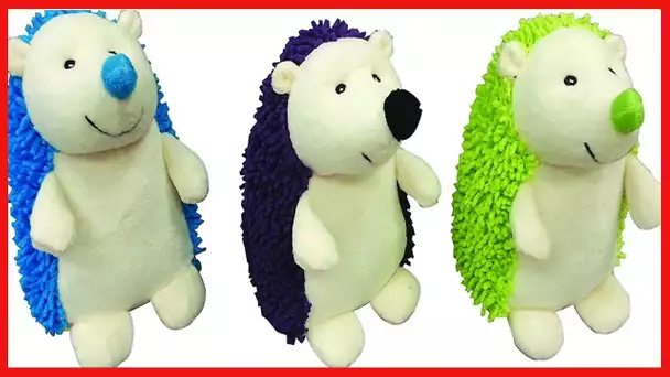 Ethical Pets Gigglers Hedgehog Dog Toy, 6.5-Inch, Assorted