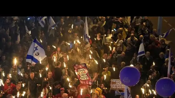 Israël : le gouvernement face à la grogne, jusqu'à 100 000 manifestants à Tel Aviv samedi soir
