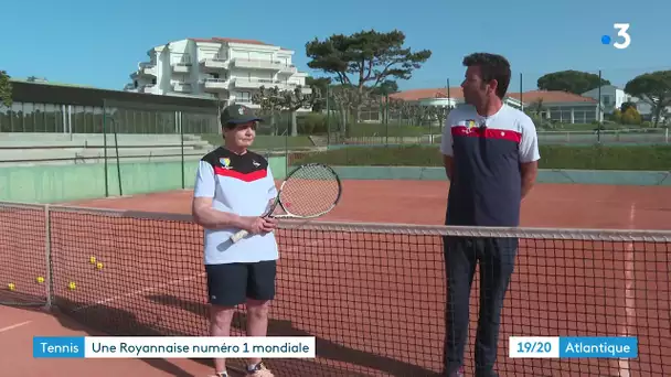 Royan rencontre avec Monique Giffard championne du monde de tennis a 91 ans