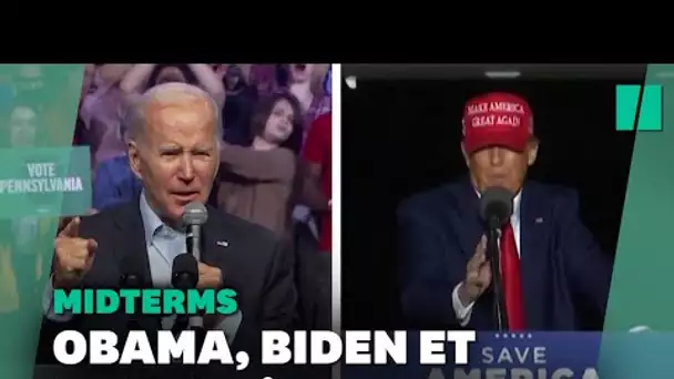 Midterms : Trump, Obama et Biden s’affrontent par meetings interposés