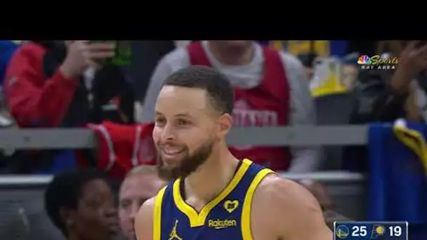 Steph Scores Goes 6/6 From Three In The 1st QTR 🔥🔥 | January 8, 2024