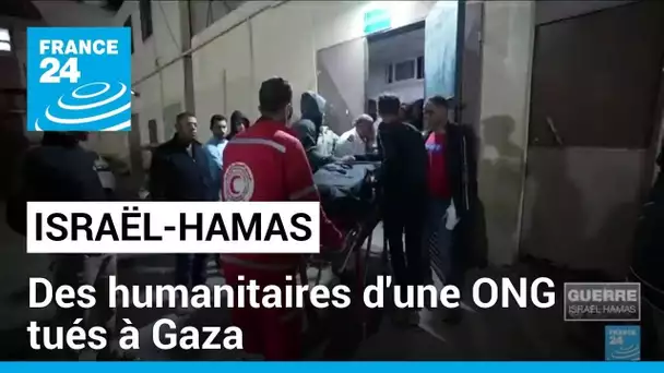 Guerre Israël-Hamas : des humanitaires d'une ONG tués à Gaza • FRANCE 24