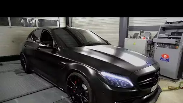 MA C63S AMG POUSSÉE AU MAX !! 🚀