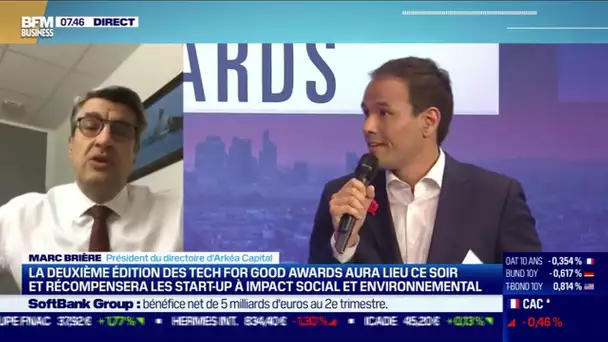 Marc Brière (Arkéa Capital) : La 2e édition des Tech For Good Awards aura lieu ce soir