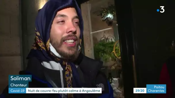 Angoulême : première nuit de couvre-feu à 20h