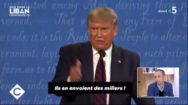 Ce qu’il faut retenir du « pire débat de l’histoire américaine » - C à Vous - 30/09/2020