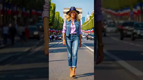 Brigitte Macron: Paris' Summer 2025 Fashion Icon Shines on Champs-Élysées #elegance #fashion #love