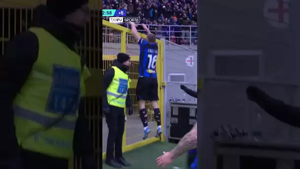 🤣 Frattesi délivre l'Inter... et termine en caleçon ! #shorts