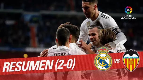 Resumen de Real Madrid vs Valencia CF (2-0)