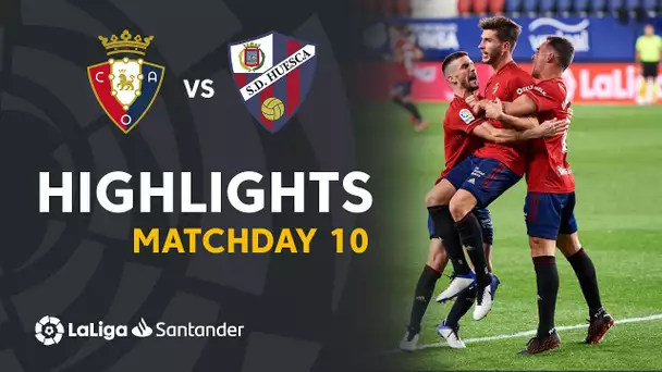 Highlights CA Osasuna vs SD Huesca (1-1)