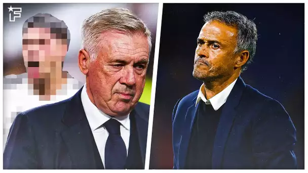 Ancelotti SE CLASHE avec une STAR du Real Madrid, Luis Enrique se fait DÉMOLIR | Revue de presse