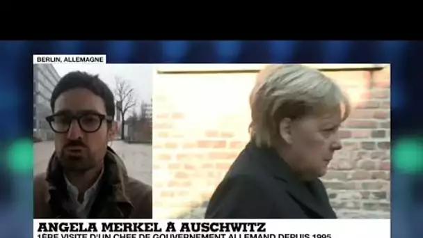 Angela Merkel se rend dans l'ancien camp nazi d'Auschwitz