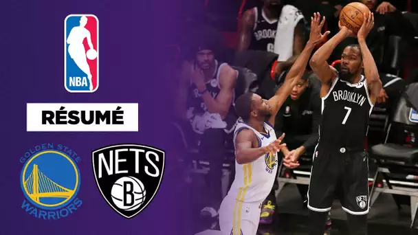 🏀 Résumé - NBA : Les Nets écrasent les Warriors