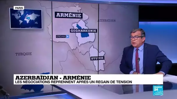 L’Arménie accuse l’Azerbaïdjan de violer sa frontière
