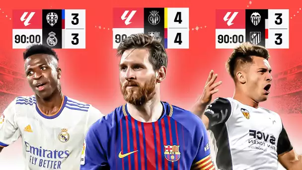 ¡EMPATES inolvidables cargados de GOLES en LALIGA EA SPORTS!
