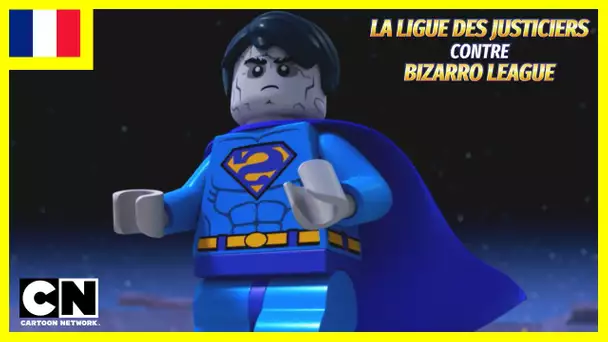 Lego DC Comics Super Heroes 🇫🇷 | La Ligue des Justiciers contre Bizarro League [Extrait 4/4]