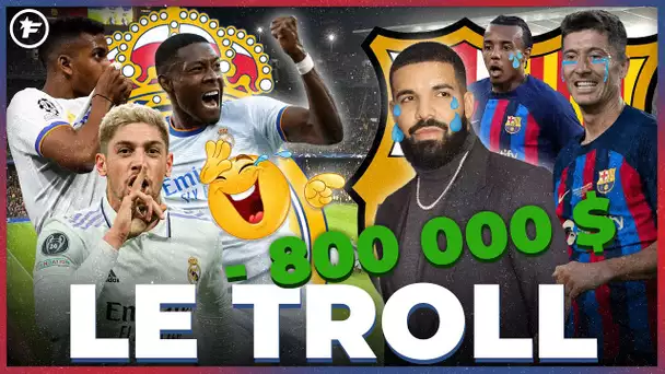 Alaba TROLLE Drake après le Clásico Real-Barça | JT Foot Mercato