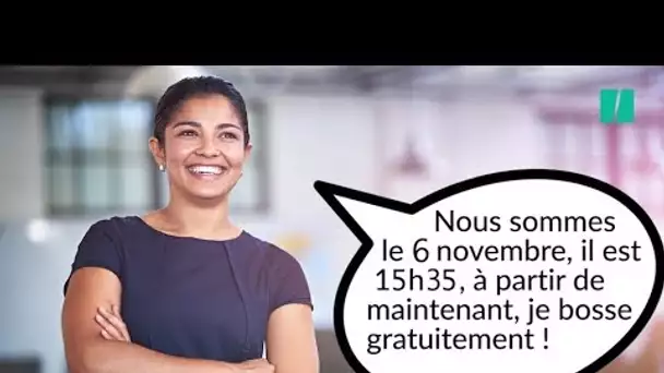 Depuis mardi 6 novembre 15h35, les femmes travaillent gratuitement