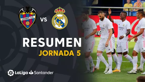 Resumen de Levante UD vs Real Madrid (0-2)