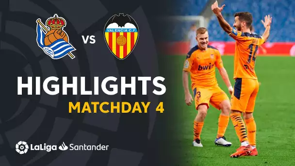Highlights Real Sociedad vs Valencia CF (0-1)