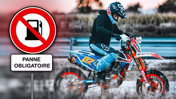 SUPERMOTARD JUSQU’À LA PANNE ! COMBIEN DE KILOMÈTRES ?