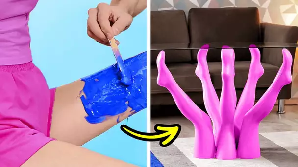 INCROYABLES CRÉATIONS AVEC DU SILICONE ET DU PLÂTRE