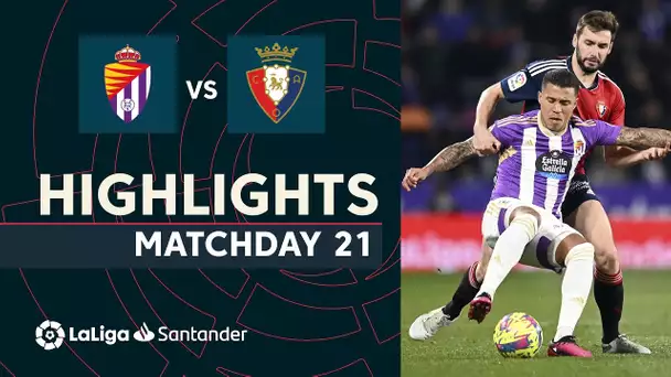 Resumen de Real Valladolid vs CA Osasuna (0-0)