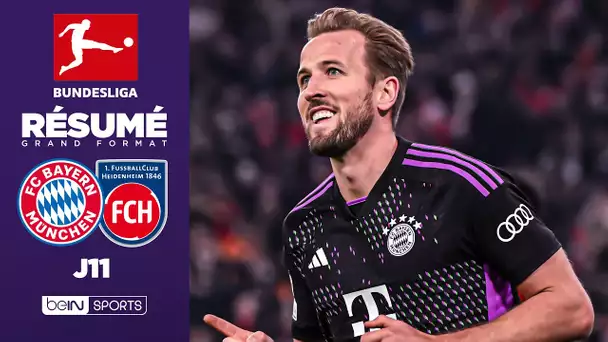 Résumé : Kane sur une autre planète, le Bayern remporte un thriller contre Heidenheim !