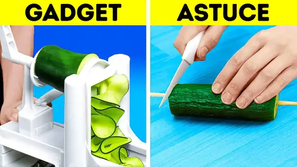 Gadgets de cuisine vs Astuces 🔪 Trucs de cuisine qui vont absolument changer votre vie🍳👩‍🍳