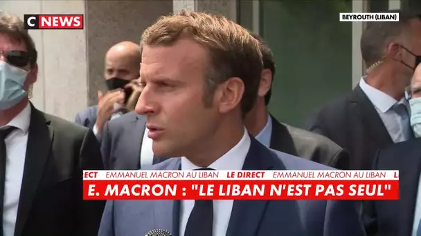 Emmanuel Macron : « Si ces réformes ne sont pas faites, le Liban continuera de s'enfoncer »