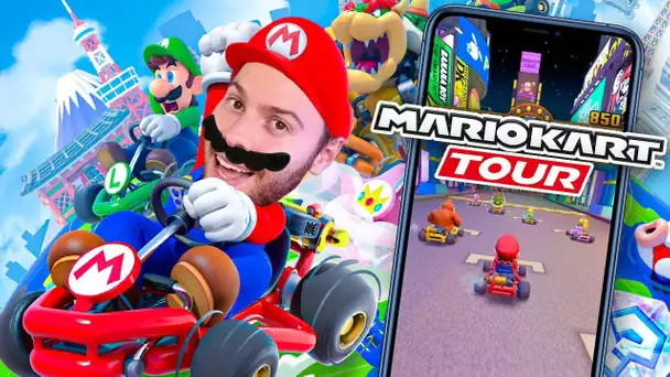 MARIO KART TOUR - Première prise en main de Mario Kart sur Mobile !