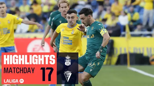 Resumen de UD Las Palmas vs Cádiz CF (1-1)