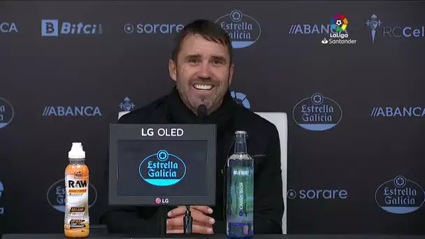 Rueda de prensa RC Celta vs Granada CF