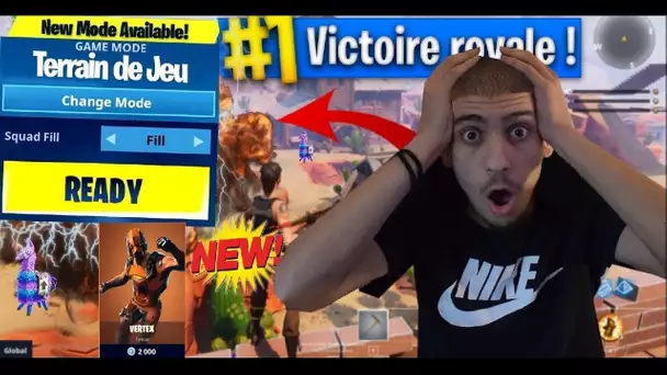 LE RETOUR DU MODE TERRAIN DE JEUX  SUR FORTNITE BATTLE ROYALE ?