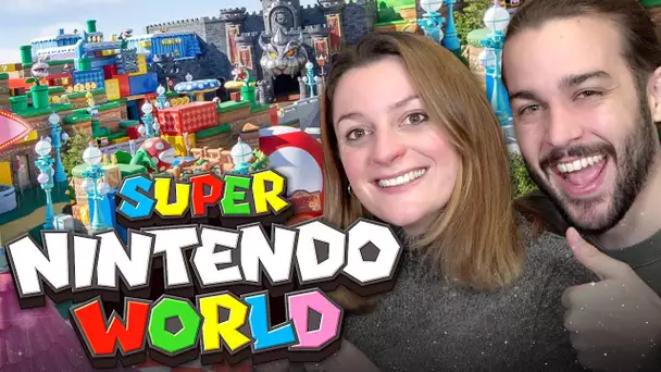 ON DECOUVRE LE NOUVEAU PARC SUPER NINTENDO WORLD !