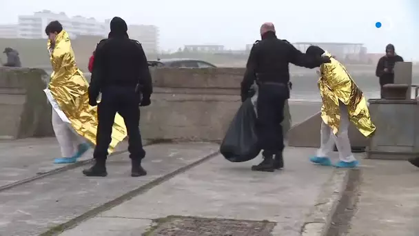 Calais : 11 migrants, dont 4 mineurs, secourus alors qu'ils tentaient de traverser la Manche