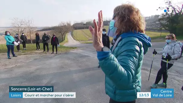 Sancerre : courir et marcher pour s'aérer certains amateurs de course se rebiffent un peu