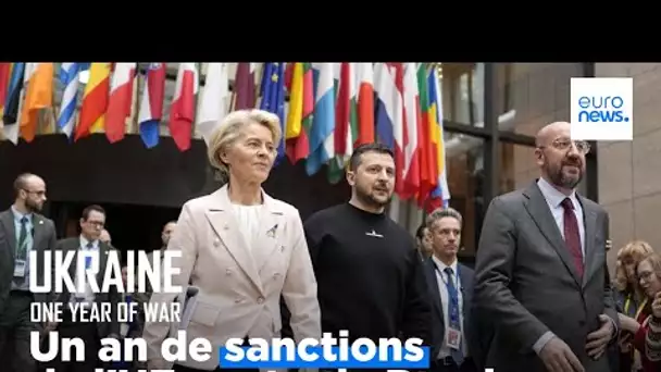 Un an de sanctions européennes contre la Russie