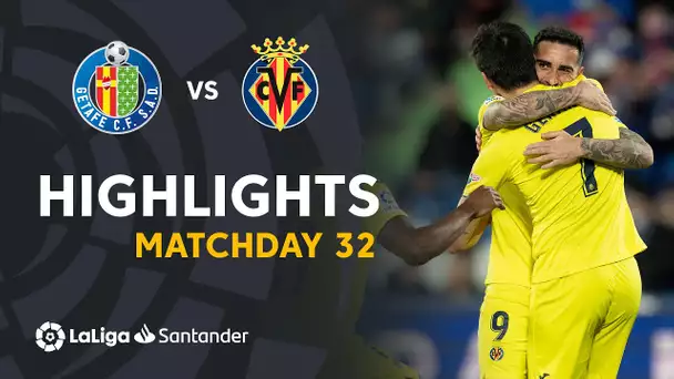 Resumen de Getafe CF vs Villarreal CF (1-2)