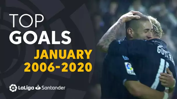 BEST GOALS January 2006/2020 - Maxi Rodríguez, Benzema, Cristiano Ronaldo, Messi & more