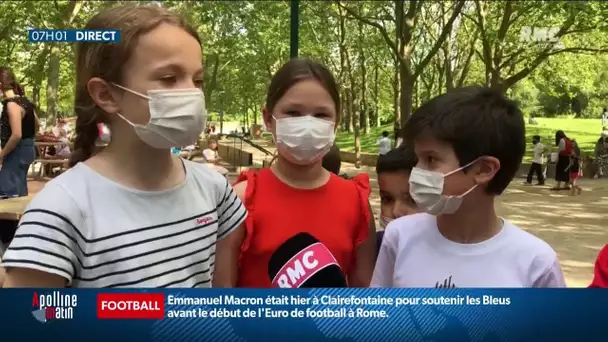 Euro 2021 : "Ça va rester dans notre mémoire", clament les petits supporters des Bleus