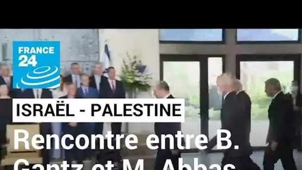 Conflit Israël / Palestine : rare rencontre entre Benny Gantz et Mahmoud Abbas • FRANCE 24