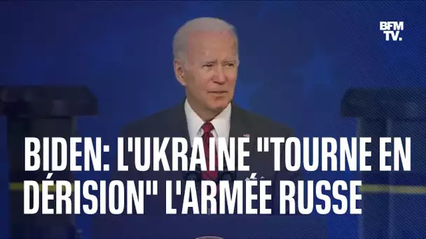 Livraison d'armes à l'Ukraine: la déclaration de Joe Biden en intégralité