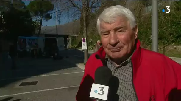 Raymond Poulidor, supporter du tour du Haut-Var 2019