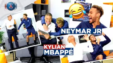 #PSGFANROOM avec Orange - Un duo de choc : Neymar Jr 🇧🇷 et Kylian Mbappé 🇫🇷